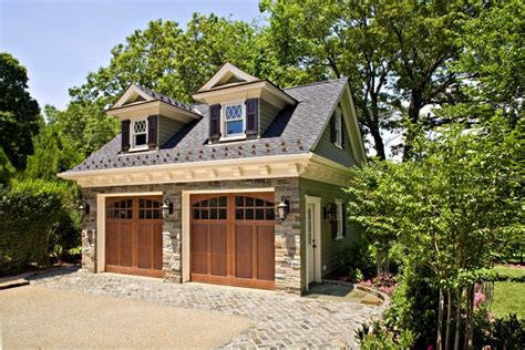 metal garage with apartment above